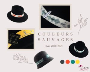 Collection COULEURS SAUVAGES hiver 2020-2021