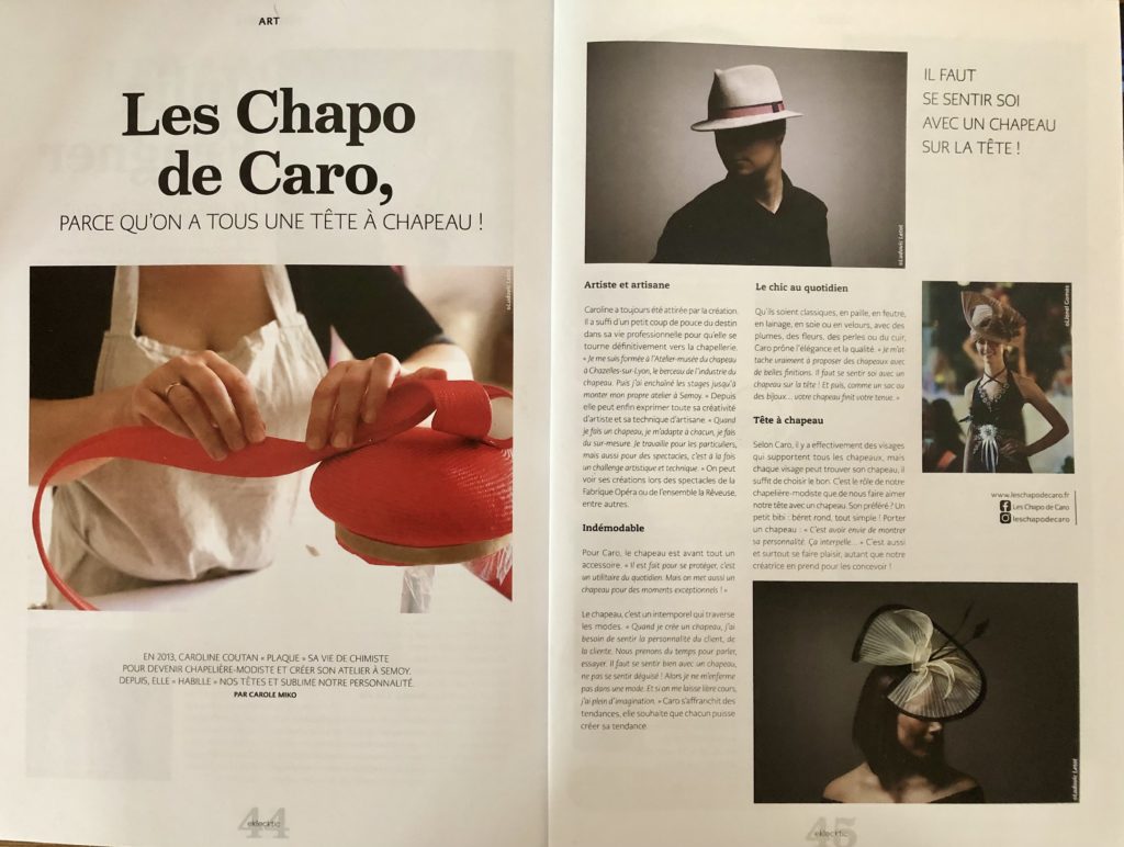 Les Chapo de Caro - eklecktic magazine mars 2023 article complet
