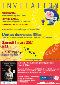L'art se donne des Elles - Exposition Meung sur Loire 9 mars 21 avril 2024